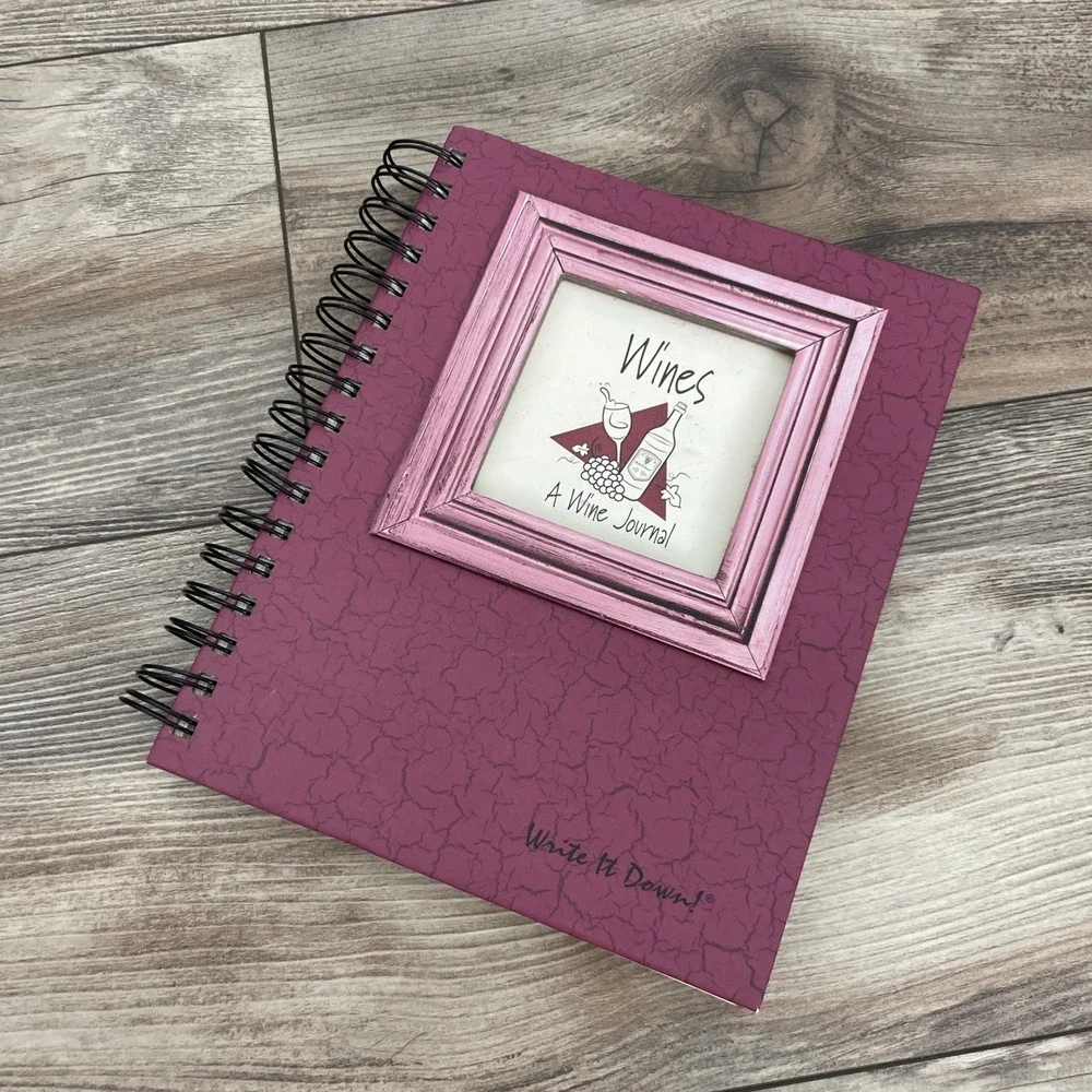 Guided Wine Journal by Jounals Unlimited Write it Down Series